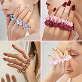30 Pcs Silk Satin Hair Scrunchies Set 0.08kg