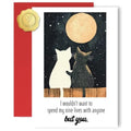 Funny Romantic Anniversary Card with Envelope and Sticker